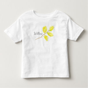 Willow yellow art name t-shirt