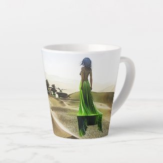 WillowRaven's RETURN TO DUNE TOWERS 12oz latte mug