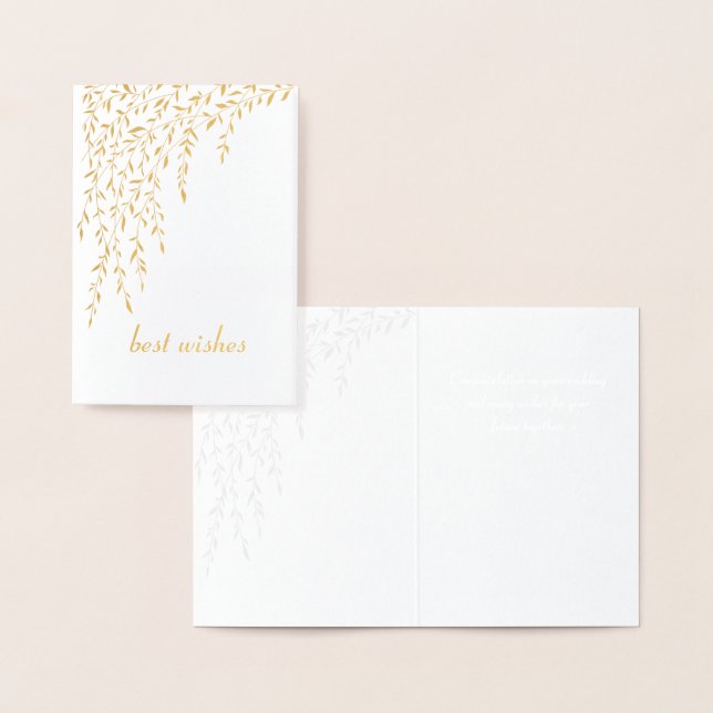 Willows Mini Wedding Card (Display)