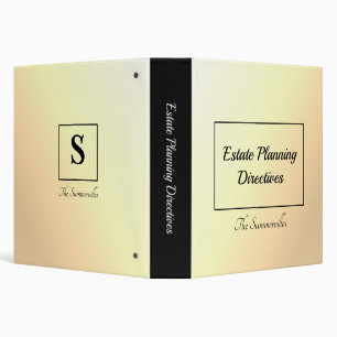 Wills and Estate Planning Binder   Eternal Sunset