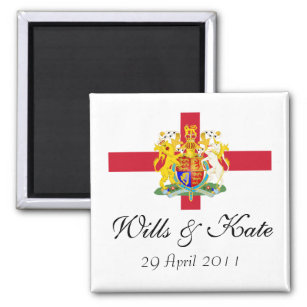 Wills and Kate Royal Wedding Keepsake Magnet