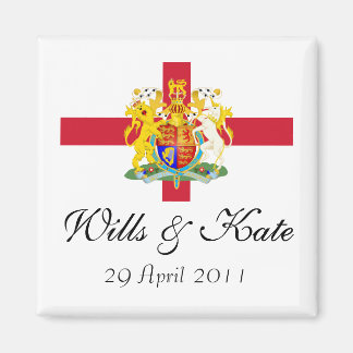 Wills and Kate Royal Wedding Keepsake Magnet