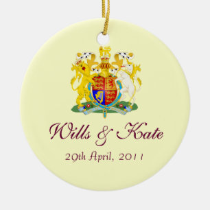 Wills and Kate Royal Wedding Keepsake Ornament
