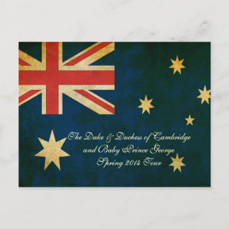 Wills Kate Baby George Australia 2014 Postcard