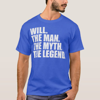 WillWill Name Will given name T-Shirt