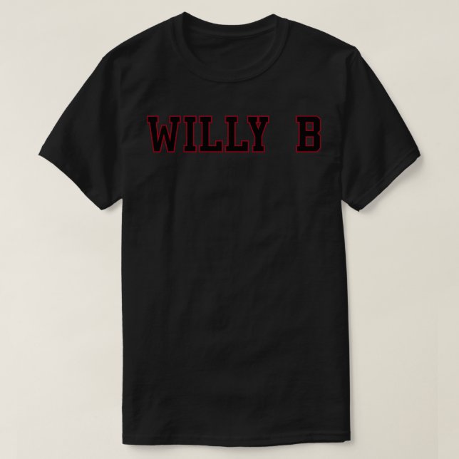 Willy B 4 T-Shirt (Design Front)