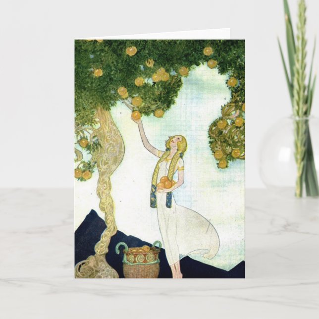 Willy Pogany illustration greeting card (Front)