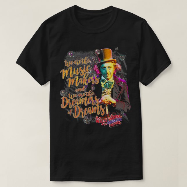 Willy Wonka and the Chocolate Factory the Music Ma T-Shirt (Design Front)