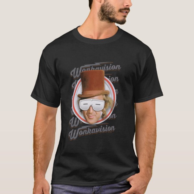 Willy Wonka and the Chocolate Factory Wonkavision T-Shirt (Front)