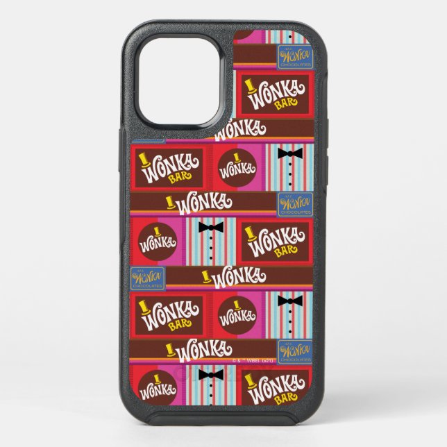 Willy Wonka Candy Pattern Otterbox iPhone Case (Back)