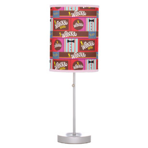 Willy Wonka Candy Pattern Table Lamp