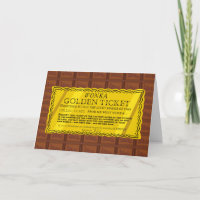Willy Wonka Golden Ticket