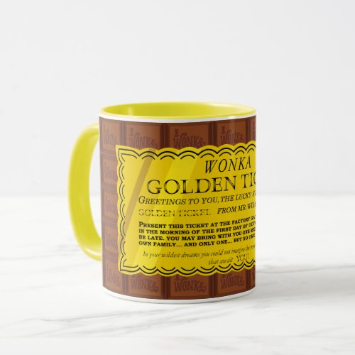 Willy Wonka Golden Ticket