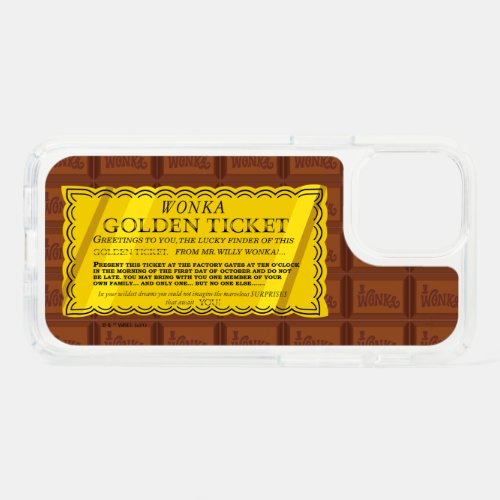 Willy Wonka Golden Ticket Speck iPhone 12 Case