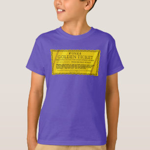 Willy Wonka Golden Ticket T-Shirt
