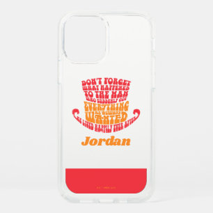 Willy Wonka Hat Typography Speck iPhone 12 Case
