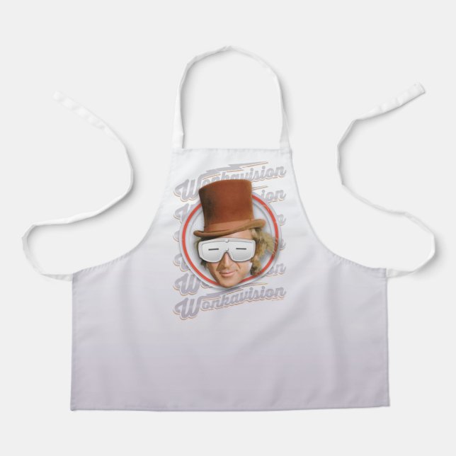 Willy Wonka in Wonkavision Goggles Apron (Front)