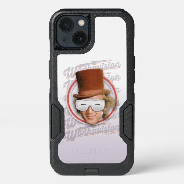 Willy Wonka in Wonkavision Goggles Otterbox iPhone Case (Back)