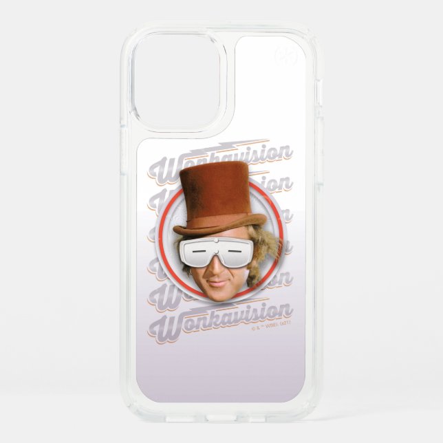 Willy Wonka in Wonkavision Goggles Speck iPhone 12 Case (Front)