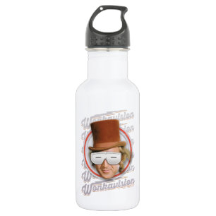 Willy Wonka in Wonkavision Goggles Stainless Steel Water Bottle