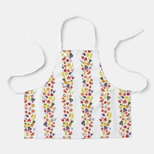 Willy Wonka Lickable Wallpaper Pattern Apron