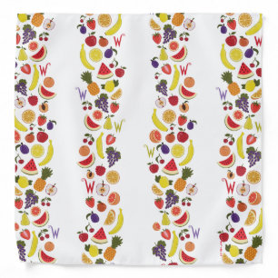 Willy Wonka Lickable Wallpaper Pattern Bandana