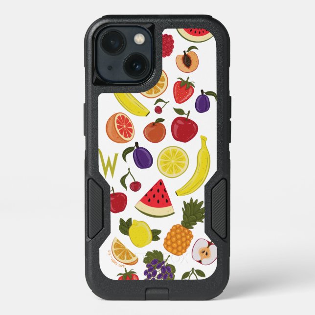 Willy Wonka Lickable Wallpaper Pattern Otterbox iPhone Case (Back)