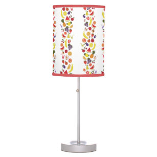 Willy Wonka Lickable Wallpaper Pattern Table Lamp