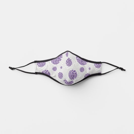 Willy Wonka Logo Psychedelic Graphic Premium Face Mask (Front)
