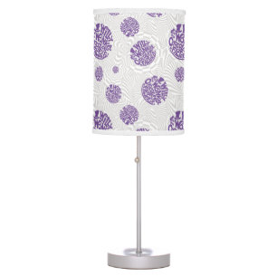 Willy Wonka Logo Psychedelic Graphic Table Lamp