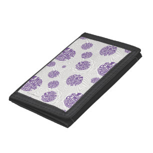 Willy Wonka Logo Psychedelic Graphic Tri-fold Wallet