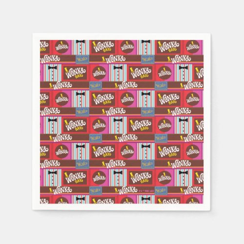 Willy Wonka  the Chocolate Factory Birthday Napkins