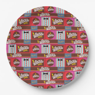 Willy Wonka & the Chocolate Factory Birthday Paper Plates