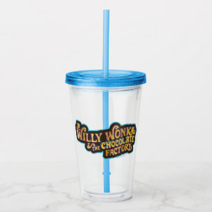 Willy Wonka & the Chocolate Factory Logo Acrylic Tumbler