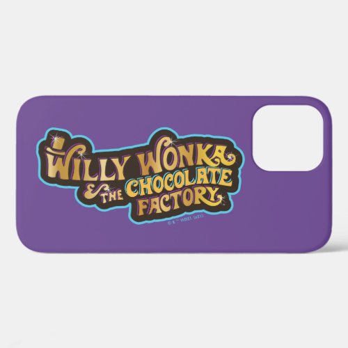 Willy Wonka  the Chocolate Factory Logo iPhone 12 Case