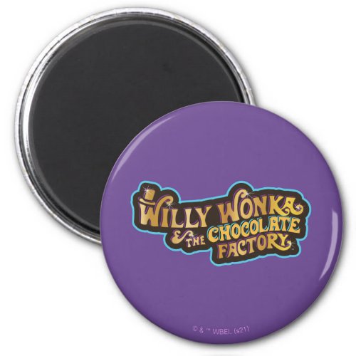 Willy Wonka  the Chocolate Factory Logo Magnet