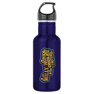Willy Wonka & the Chocolate Factory Logo Stainless Steel Water Bottle