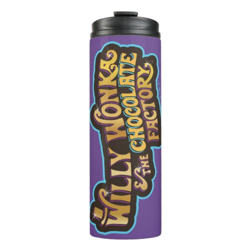 Willy Wonka  the Chocolate Factory Logo Thermal Tumbler