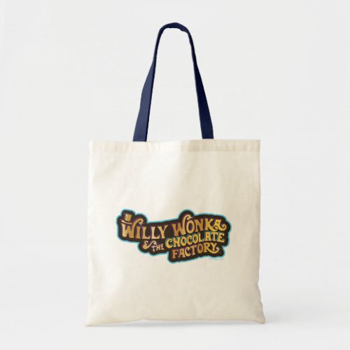 Willy Wonka  the Chocolate Factory Logo Tote Bag