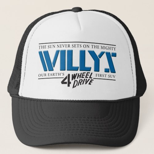 Willys 4WD Blue Hat