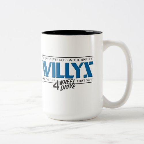 Willys 4WD Blue Mug