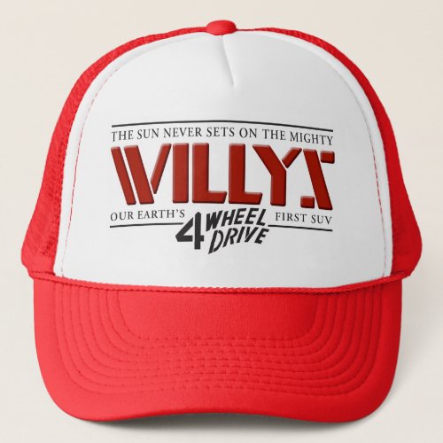 Willys 4WD Red Hat
