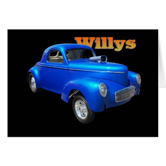 Willys Cards (Front Horizontal)
