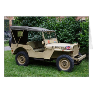 Willys MB Jeep Cards