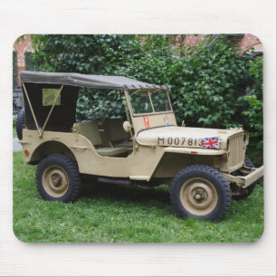 Willys MB Jeep Mouse Pad