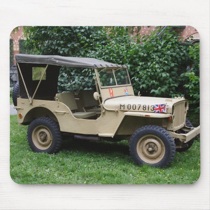 Willys MB Jeep Mousepad