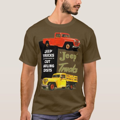 Willys Trucks  T_Shirt