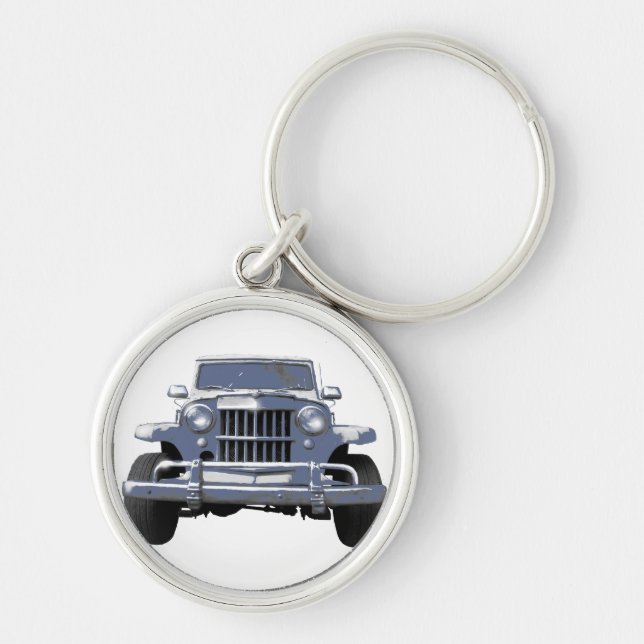 Willys Wagon  Truck2 Keychain (Front)