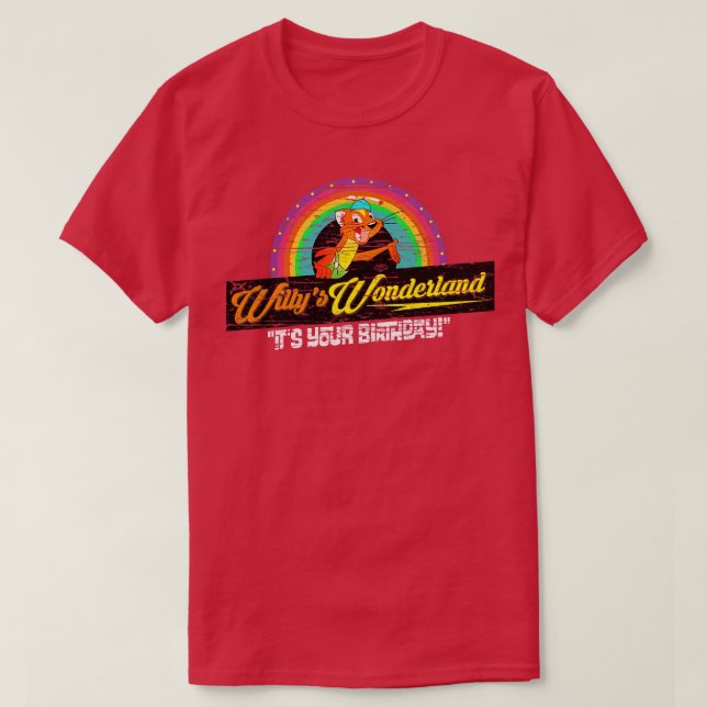 Willys Wonderland distressed T-Shirt (Design Front)