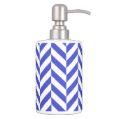 Wilmington Chevron Bath Set (Right)